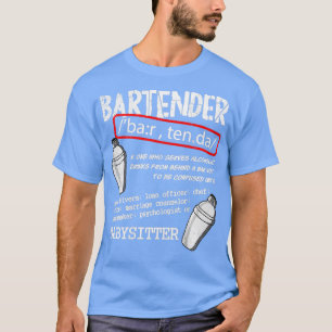 Barkeeper Tools Barkeeper Set Wein T-Shirt