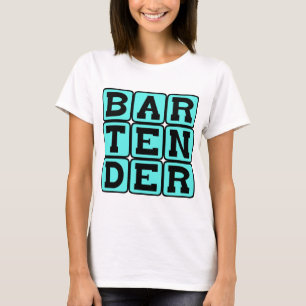 Barkeeper, Trinkspender T-Shirt