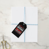 Barkeeper Ugly Christmas Sweater Geschenk Funny Ba Geschenkanhänger (Mit Garn)