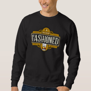 Barkeeper Vintag nennen mich altmodische Whisky Dr Sweatshirt