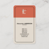 BARKEEPER - VINTAG VISITENKARTE (Rückseite)