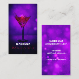 Barkeeper Visitenkarte