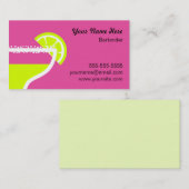 Barkeeper Visitenkarte (Vorne/Hinten)