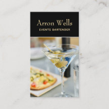 Barkeeper-Visitenkarte