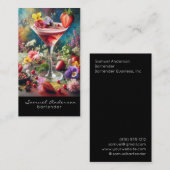 Barkeeper-Visitenkarten Visitenkarte (Vorne/Hinten)