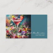 Barkeeper-Visitenkarten Visitenkarte (Vorderseite)