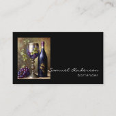 Barkeeper-Visitenkarten Visitenkarte (Vorderseite)