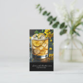 Barkeeper-Visitenkarten Visitenkarte (Stehend Vorderseite)