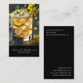 Barkeeper-Visitenkarten Visitenkarte (Vorne/Hinten)