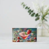 Barkeeper-Visitenkarten Visitenkarte (Stehend Vorderseite)