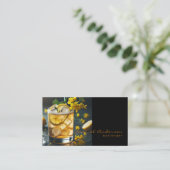 Barkeeper-Visitenkarten Visitenkarte (Stehend Vorderseite)