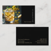 Barkeeper-Visitenkarten Visitenkarte (Vorne/Hinten)