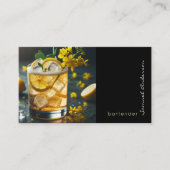 Barkeeper-Visitenkarten Visitenkarte (Vorderseite)