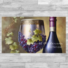 Barkeeper-Visitenkarten Visitenkarte