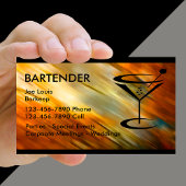 Barkeeper-Visitenkarten Visitenkarte