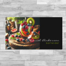 Barkeeper-Visitenkarten
