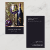 Barkeeper-Visitenkarten Visitenkarte (Vorne/Hinten)