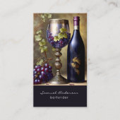 Barkeeper-Visitenkarten Visitenkarte (Vorderseite)