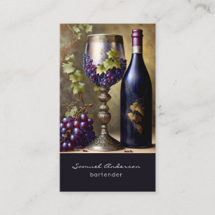 Barkeeper-Visitenkarten Visitenkarte