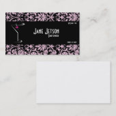 Barkeeper Visitenkarten Vorlage Martini Visitenkarte (Vorne/Hinten)