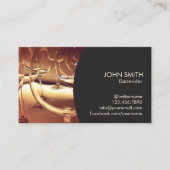 Barkeeper Wine Taster Visitenkarte (Vorderseite)