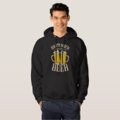 Barkeeper wird für Bier-Drinker alkoholische Bar Hoodie (Vorne ganz)
