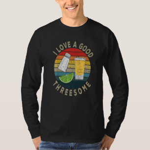 Barkeeper Zitat I Liebe Eine gute Drohung Barman D T-Shirt