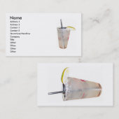 Barkeepergeschäftskarte Visitenkarte (Vorne/Hinten)