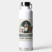Barkelfords isolierte Flasche (Vorderseite)