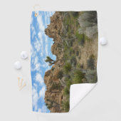 Barker Dam Loop Trail im Joshua-Tree-Nationalpark Golfhandtuch (Insitu)