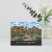 Barker Dam Loop Trail im Joshua-Tree-Nationalpark Postkarte (Stehend Vorderseite)