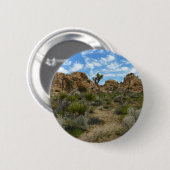 Barker Dam Loop Wandern im Joshua Tree Nationalpar Button (Vorne & Hinten)