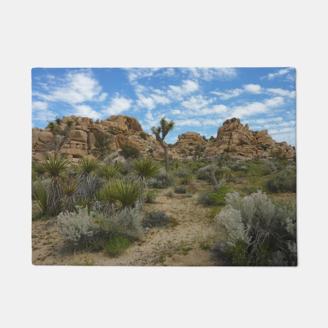 Barker Dam Loop Wandern im Joshua Tree Nationalpar Fußmatte (Vorderseite)