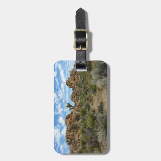 Barker Dam Loop Wandern im Joshua Tree Nationalpar Gepäckanhänger (Vorderseite vertikal)