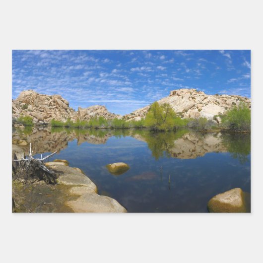 Barker Dam Loop Wandern im Joshua Tree Nationalpar Geschenkpapier Set (Vorderseite 3)