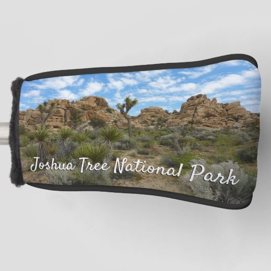Barker Dam Loop Wandern im Joshua Tree Nationalpar Golf Headcover (Vorderseite)