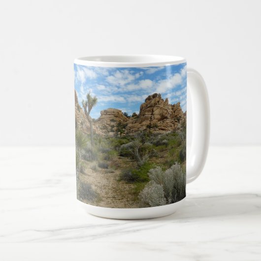 Barker Dam Loop Wandern im Joshua Tree Nationalpar Kaffeetasse (VorderseiteRechts)