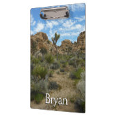 Barker Dam Loop Wandern im Joshua Tree Nationalpar Klemmbrett (Links)