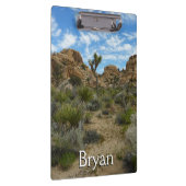 Barker Dam Loop Wandern im Joshua Tree Nationalpar Klemmbrett (Rechts)