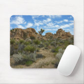 Barker Dam Loop Wandern im Joshua Tree Nationalpar Mousepad (Mit Mouse)
