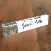 Barker Dam Loop Wandern im Joshua Tree Nationalpar Namensplakette (Seite)