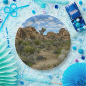 Barker Dam Loop Wandern im Joshua Tree Nationalpar Pappteller (Party)