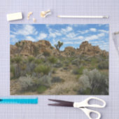 Barker Dam Loop Wandern im Joshua Tree Nationalpar Seidenpapier (Handwerk)