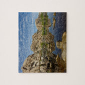 Barker Dam Reflection bei Joshua Tree I Puzzle (Vertikal)