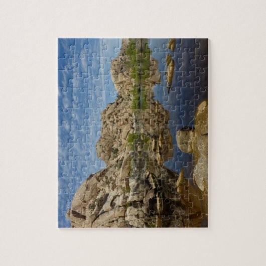Barker Dam Reflection bei Joshua Tree I Puzzle (Vertikal)