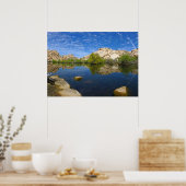 Barker Dam Reflection bei Joshua Tree II Poster (Küche)
