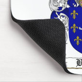 BARKER-FAMILIENWAPPEN - BARKER-WAPPEN MOUSEPAD (Ecke)