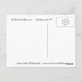 Barkhamsted Reservoir Postkarte (Rückseite)