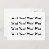 Barking Hund - Nachbarschaftsbeschwerde Postkarte (Vorne/Hinten)