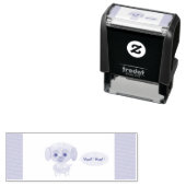 Barking Puppy Permastempel (Beispiel)